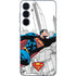 DC Comics Superman Super Speed Flying Over City Galaxy A55 5G Skin